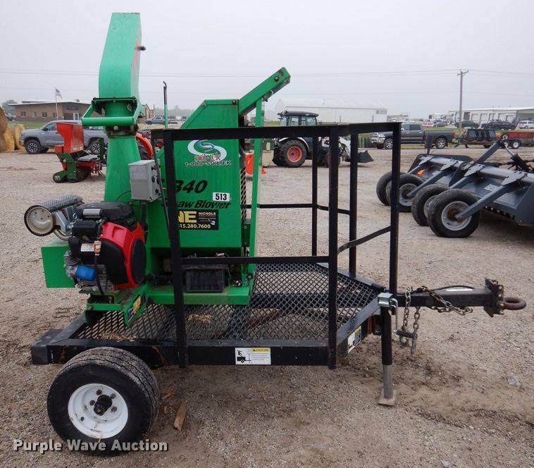 image for item JO9055 Finn B40-09A  straw blower