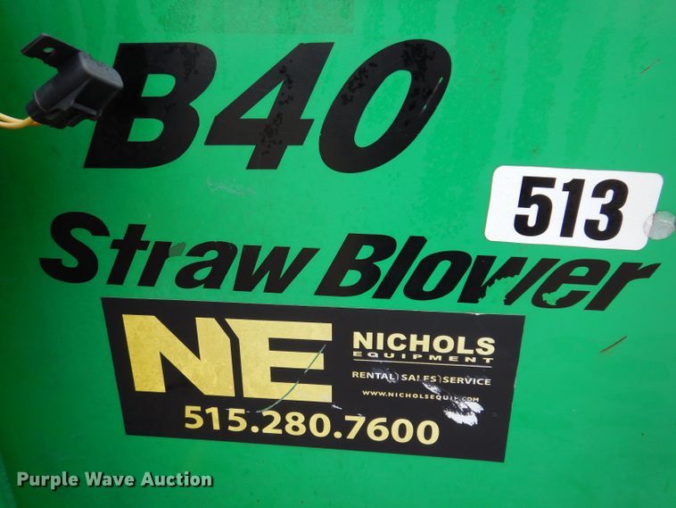 image for item JO9055 Finn B40-09A  straw blower