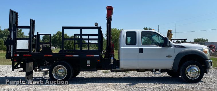 image for item JU9268 2011 Ford F550  flatbed truck