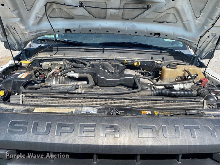 image for item JU9268 2011 Ford F550  flatbed truck