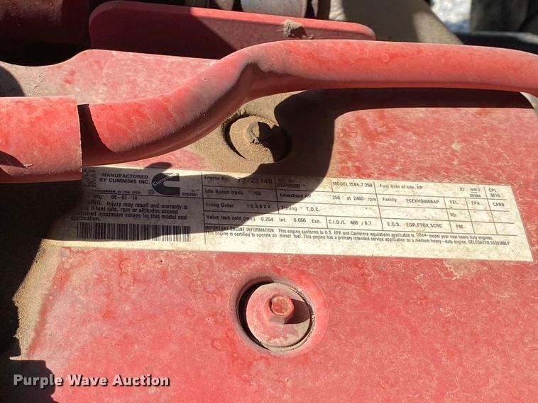 image for item JU9280 2015 International 4300  refrigerated truck