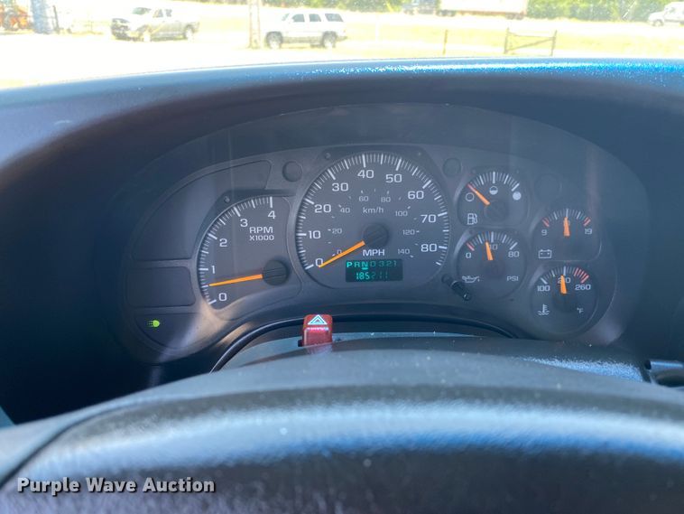 image for item JU9285 2005 GMC C7500  flatbed truck