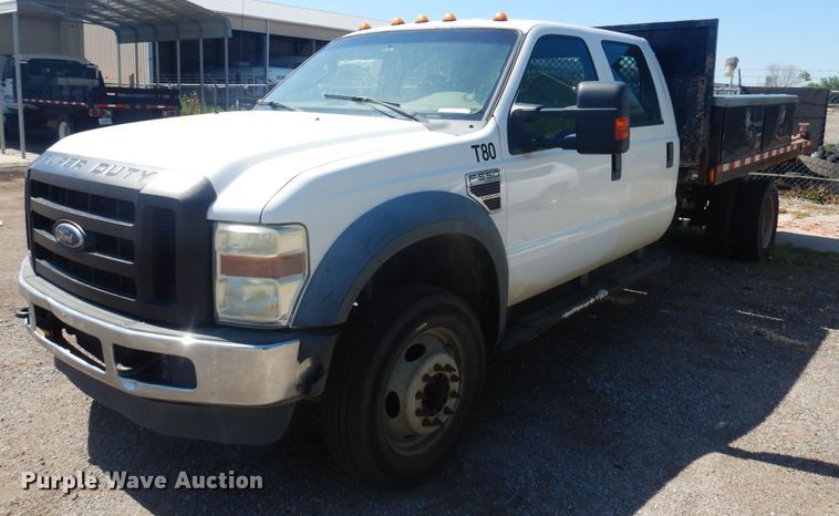image for item KI9350 2009 Ford F550  flatbed truck