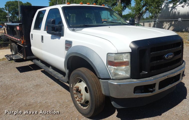 image for item KI9350 2009 Ford F550  flatbed truck