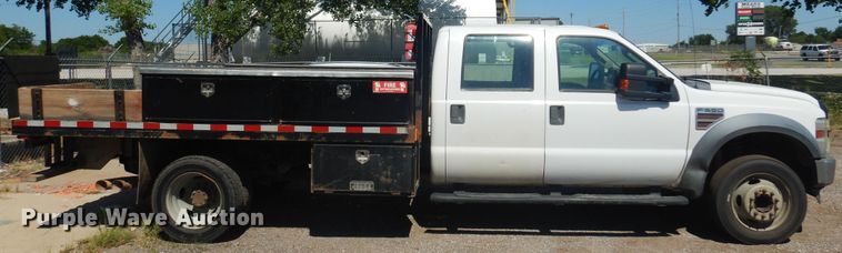 image for item KI9350 2009 Ford F550  flatbed truck