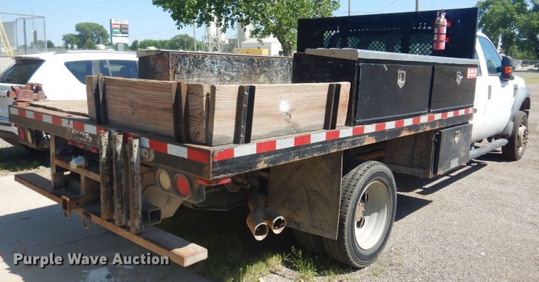 image for item KI9350 2009 Ford F550  flatbed truck