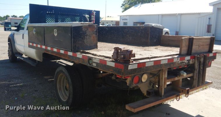image for item KI9350 2009 Ford F550  flatbed truck