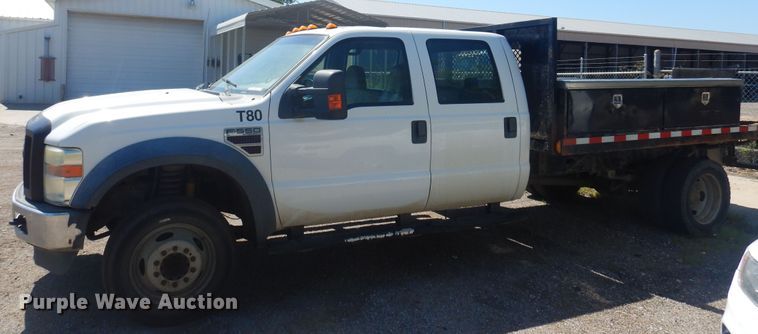 image for item KI9350 2009 Ford F550  flatbed truck