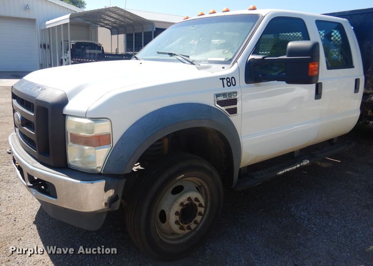 image for item KI9350 2009 Ford F550  flatbed truck