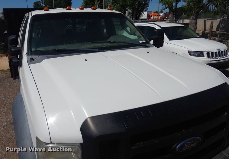 image for item KI9350 2009 Ford F550  flatbed truck
