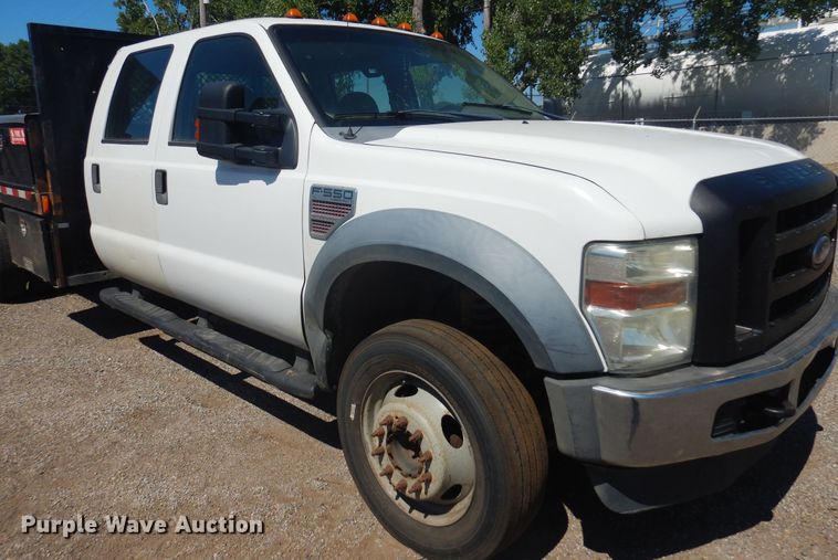 image for item KI9350 2009 Ford F550  flatbed truck
