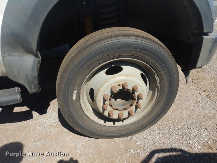 image for item KI9350 2009 Ford F550  flatbed truck