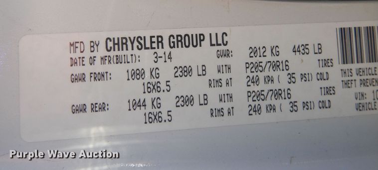 image for item KI9351 2014 Jeep Compass  SUV