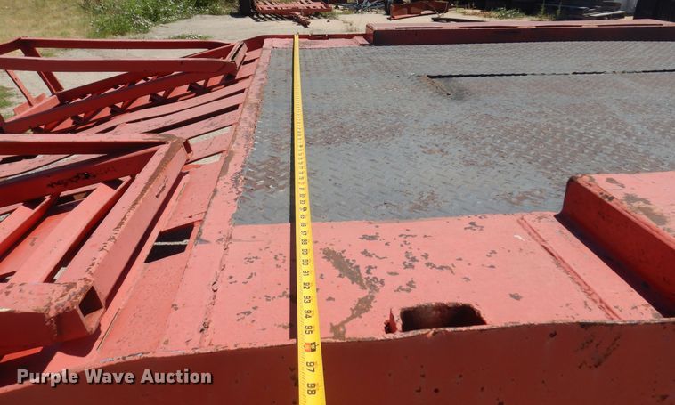 image for item KI9354 1978 JFW  equipment trailer