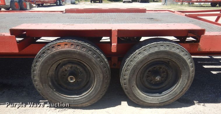 image for item KI9354 1978 JFW  equipment trailer