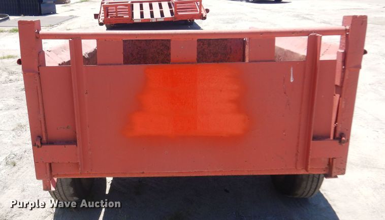 image for item KI9355 Shop built  utility trailer