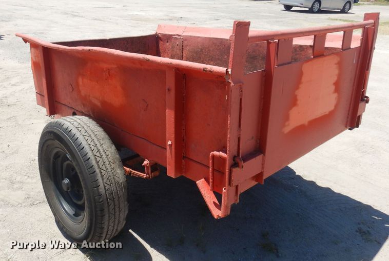 image for item KI9355 Shop built  utility trailer