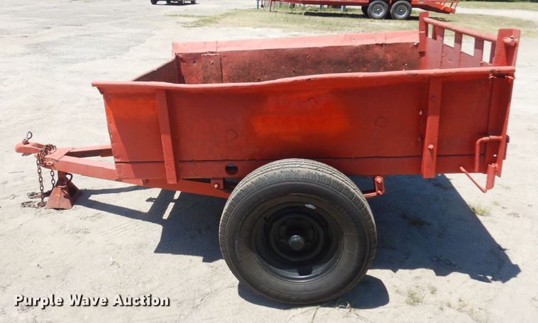 image for item KI9355 Shop built  utility trailer