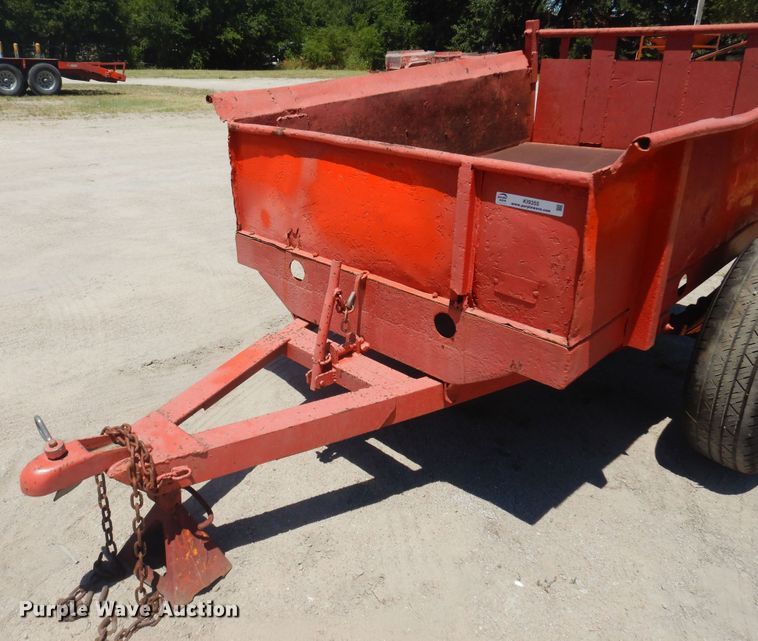 image for item KI9355 Shop built  utility trailer