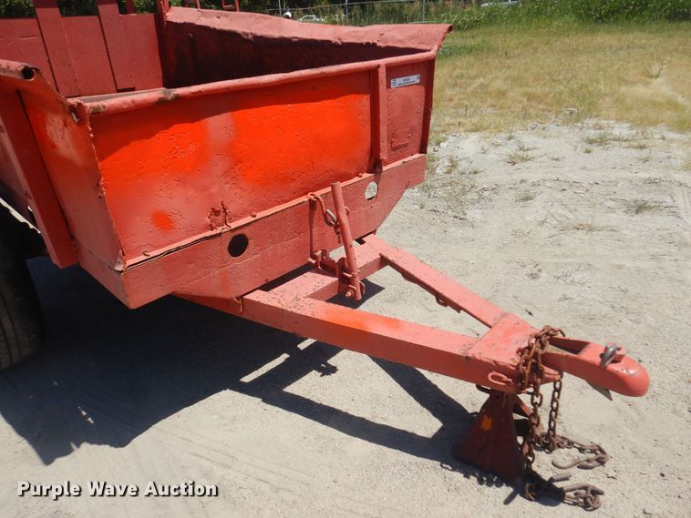 image for item KI9355 Shop built  utility trailer