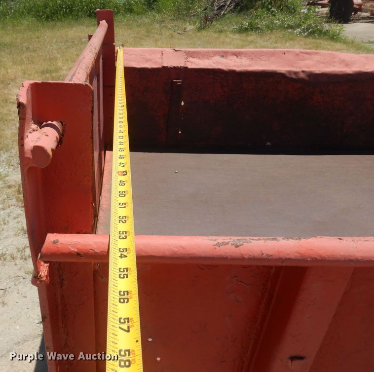 image for item KI9355 Shop built  utility trailer