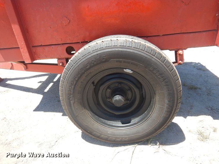 image for item KI9355 Shop built  utility trailer