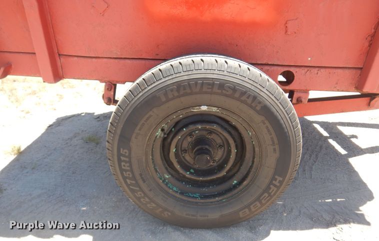 image for item KI9355 Shop built  utility trailer