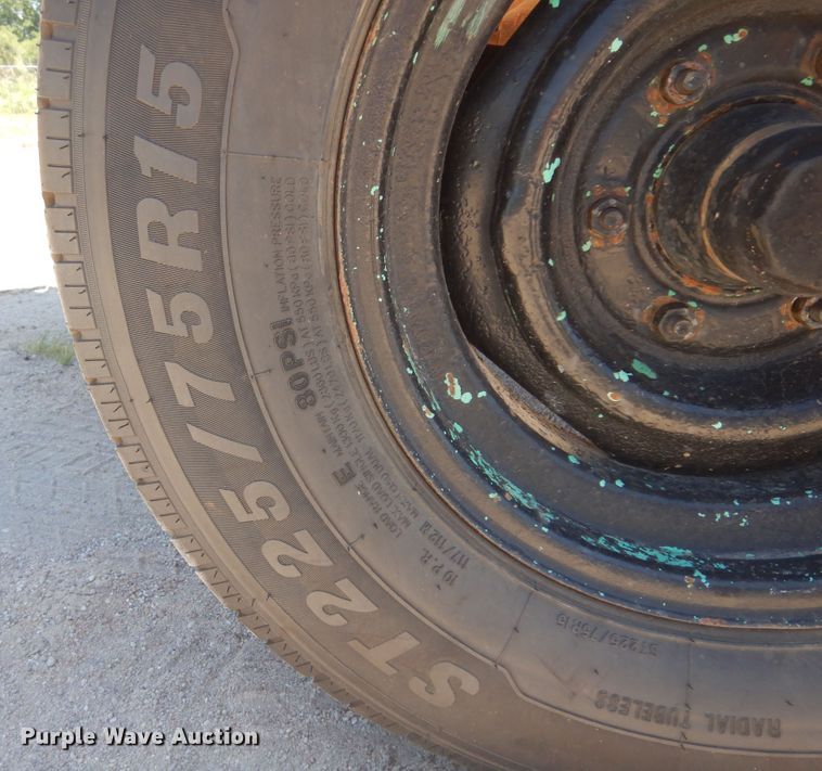 image for item KI9355 Shop built  utility trailer