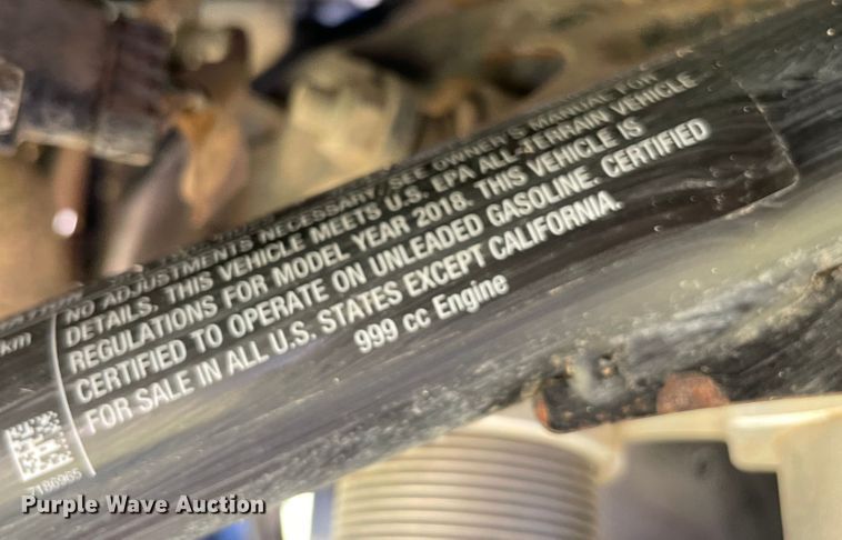 image for item KJ9788 2018 Polaris RZR 1000XP  utility vehicle