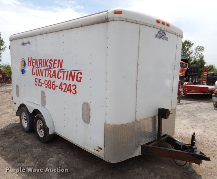 image for item KN9818 2006 Roadmaster  enclosed cargo trailer