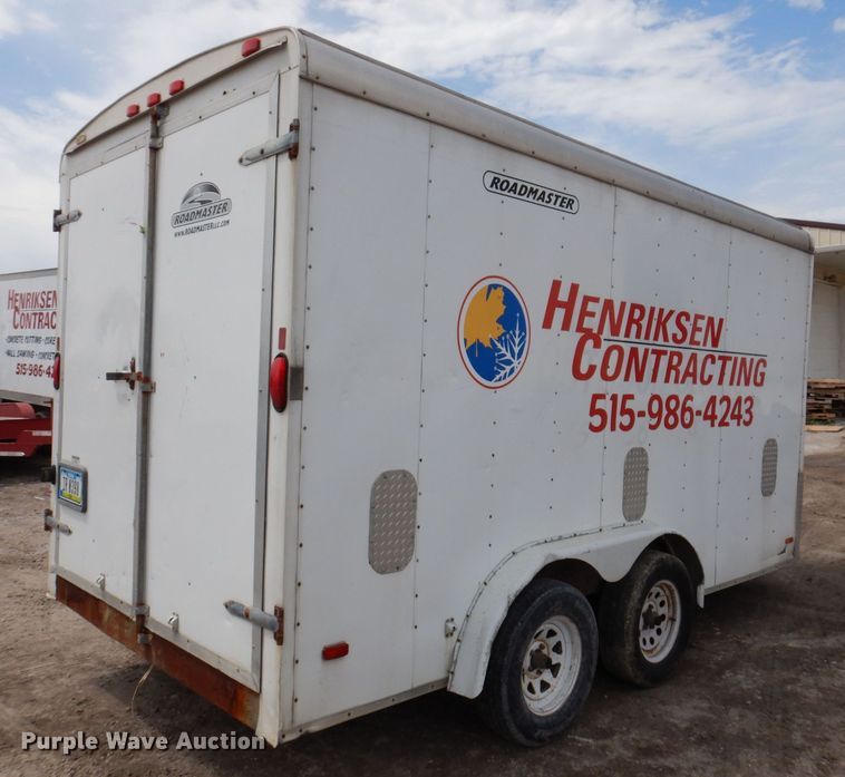 image for item KN9818 2006 Roadmaster  enclosed cargo trailer