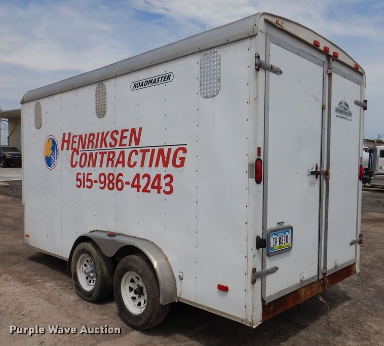 image for item KN9818 2006 Roadmaster  enclosed cargo trailer