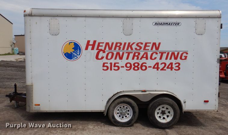 image for item KN9818 2006 Roadmaster  enclosed cargo trailer