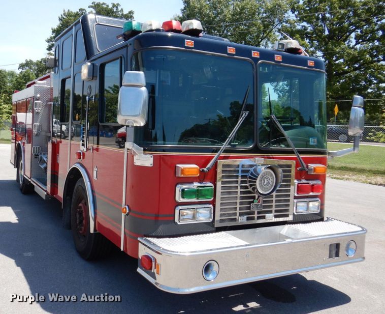 image for item KR9168 2000 HME 1871  pumper fire truck
