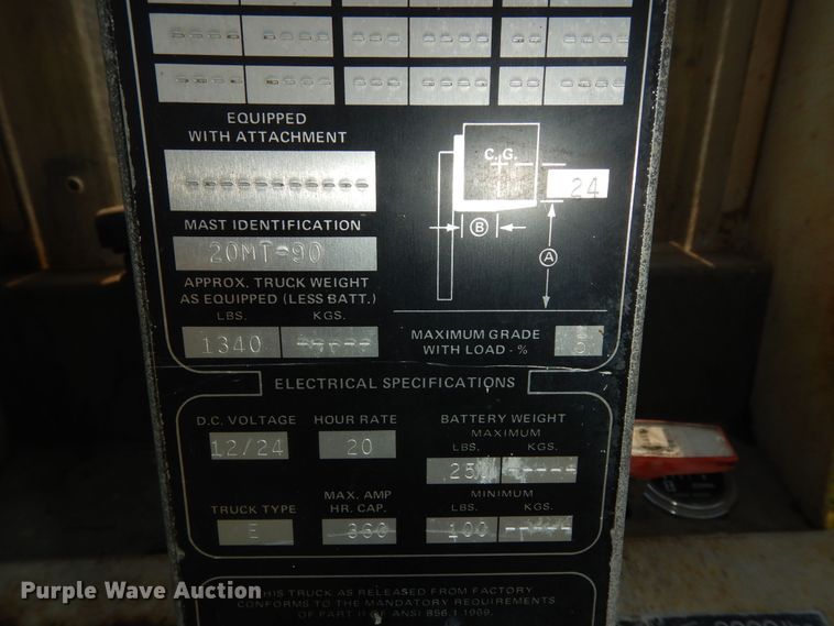 image for item KS9748 Crown 20MT-S  pallet jack