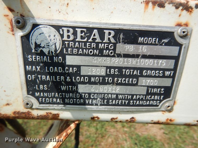 image for item KS9751 1997 Landau Bandit 16  boat