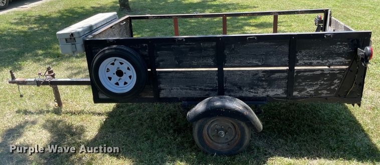 image for item LF9170 Shop built  equipment trailer