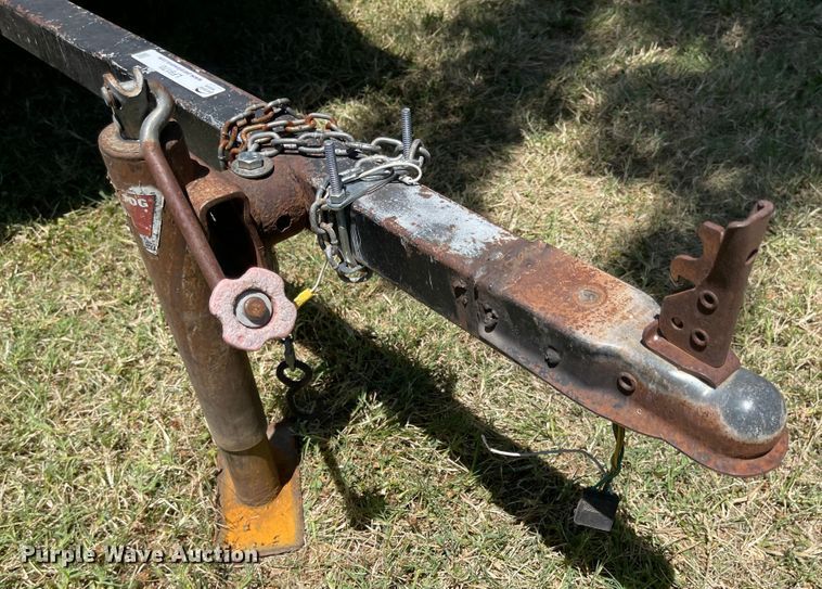 image for item LF9170 Shop built  equipment trailer