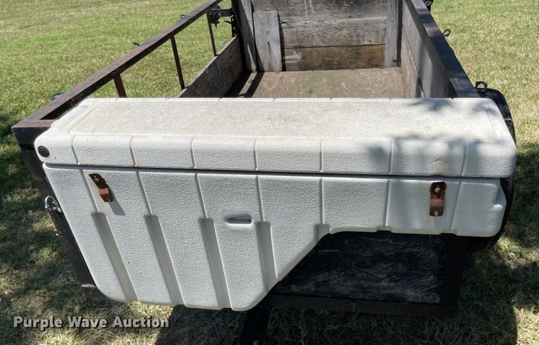 image for item LF9170 Shop built  equipment trailer