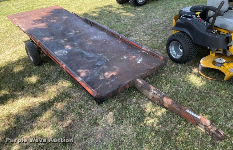 image for item LF9171 Shop built  equipment trailer