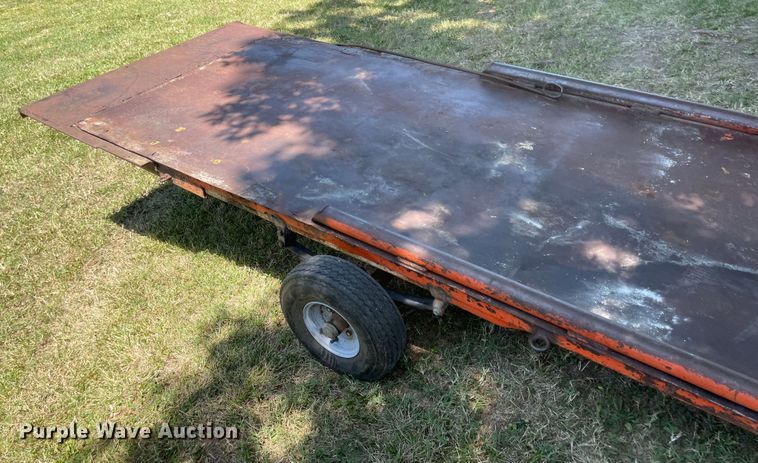 image for item LF9171 Shop built  equipment trailer