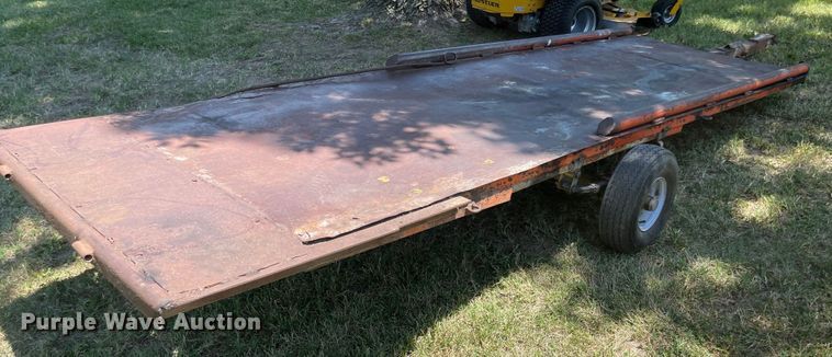 image for item LF9171 Shop built  equipment trailer
