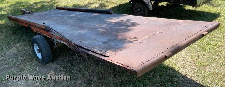 image for item LF9171 Shop built  equipment trailer