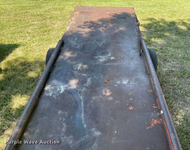 image for item LF9171 Shop built  equipment trailer