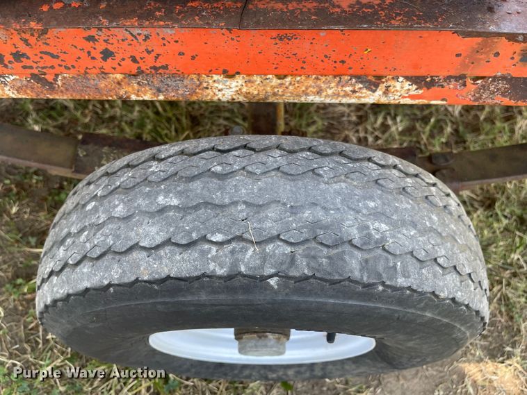 image for item LF9171 Shop built  equipment trailer