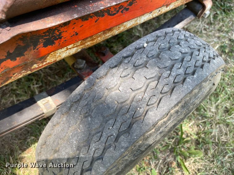 image for item LF9171 Shop built  equipment trailer