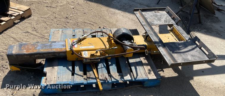 image for item LF9191 Danuser  skid steer post driver