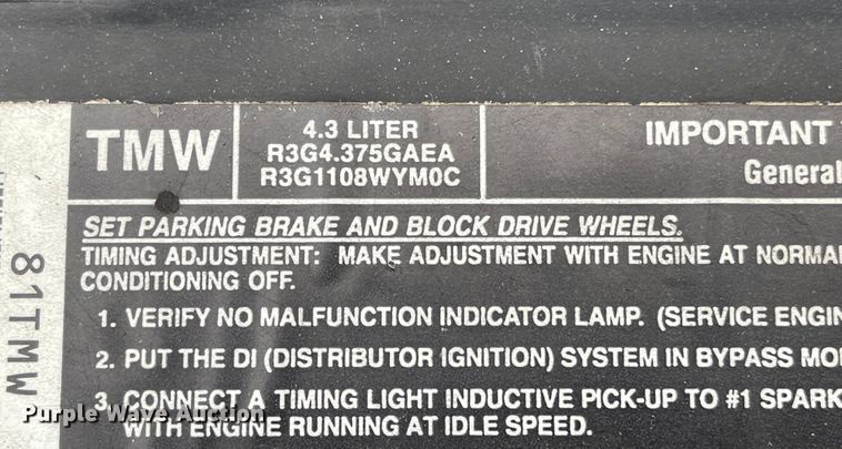 image for item LF9195 1994 Chevrolet S10  pickup truck