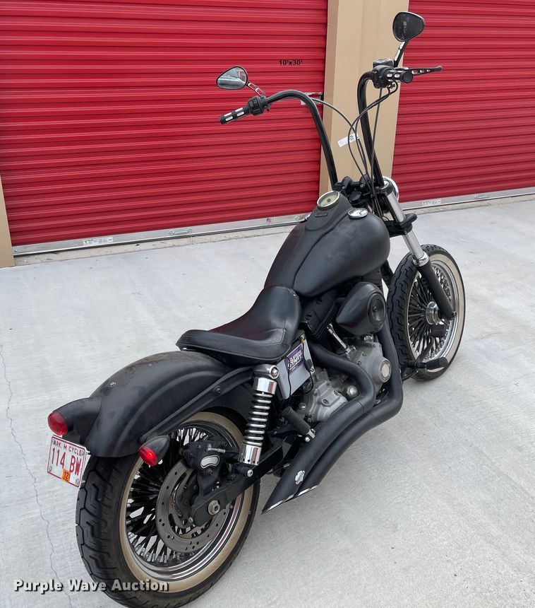 image for item LF9201 2009 Harley Davidson FXDB  motorcycle