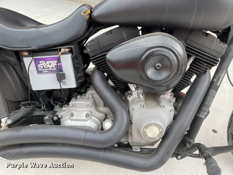 image for item LF9201 2009 Harley Davidson FXDB  motorcycle